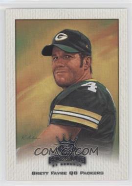 2002 Donruss Gridiron Kings - [Base] - Sample Gold #30 - Brett Favre