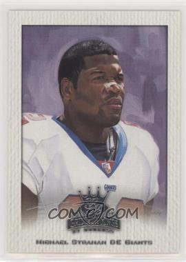 2002 Donruss Gridiron Kings - [Base] - Sample Gold #63 - Michael Strahan