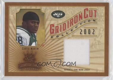 2002 Donruss Gridiron Kings - Gridiron Cut Collection #GC-68 - Curtis Martin /400