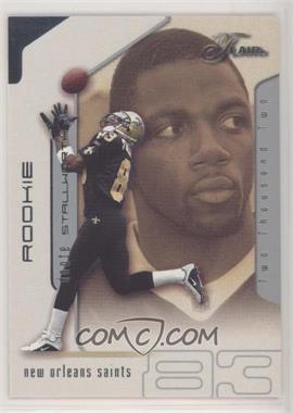 2002 Flair - [Base] #127 - Donte Stallworth /1250