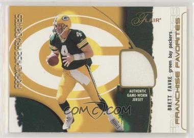 2002 Flair - Franchise Favorites - Jerseys #_BRFA - Brett Favre