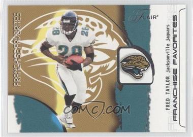 2002 Flair - Franchise Favorites #10 FF - Fred Taylor