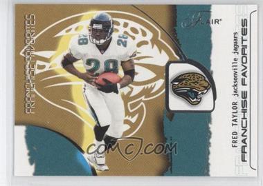 2002 Flair - Franchise Favorites #10 FF - Fred Taylor