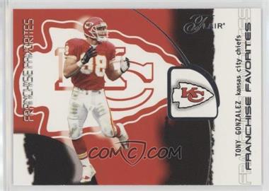 2002 Flair - Franchise Favorites #11 FF - Tony Gonzalez