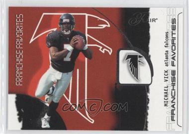 2002 Flair - Franchise Favorites #3 FF - Michael Vick