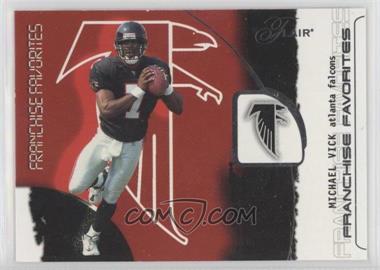 2002 Flair - Franchise Favorites #3 FF - Michael Vick