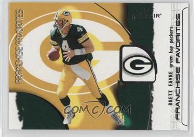 2002 Flair - Franchise Favorites #8 FF - Brett Favre