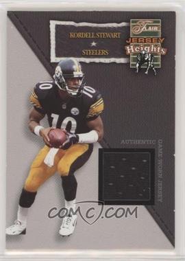 2002 Flair - Jersey Heights - Jerseys #_KOST - Kordell Stewart