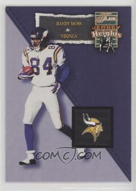 2002 Flair - Jersey Heights #5 JH - Randy Moss