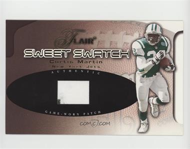 2002 Flair - Sweet Swatch Memorabilia - Patch #CMSS - Curtis Martin /150 [Noted]