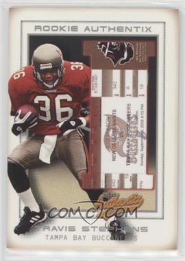 2002 Fleer Authentix - [Base] - Front Row #134 - Rookie Authentix - Travis Stephens /150