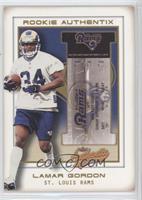 Rookie Authentix - Lamar Gordon #/250