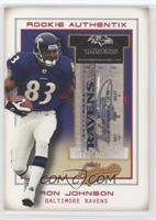 Rookie Authentix - Ron Johnson #/1,250