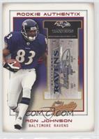 Rookie Authentix - Ron Johnson #/1,250