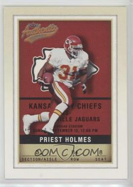 2002 Fleer Authentix - [Base] #84 - Priest Holmes