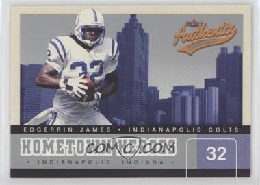 2002 Fleer Authentix - Hometown Heroes #14 HH - Edgerrin James