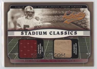 2002 Fleer Authentix - Stadium Classics - Memorabilia #SC-JG - Jeff Garcia