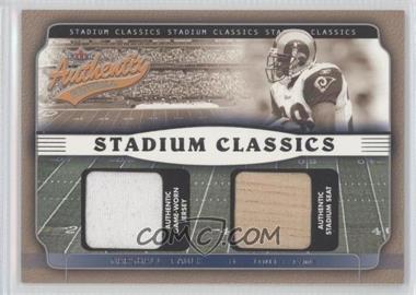 2002 Fleer Authentix - Stadium Classics - Memorabilia #SC-MF - Marshall Faulk