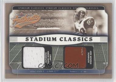 2002 Fleer Authentix - Stadium Classics - Memorabilia #SC-MF - Marshall Faulk