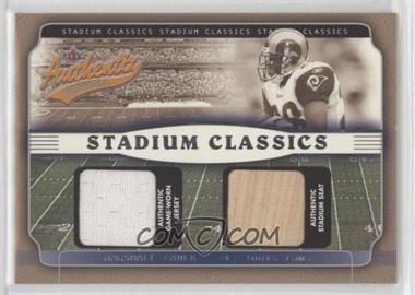 2002 Fleer Authentix - Stadium Classics - Memorabilia #SC-MF - Marshall Faulk