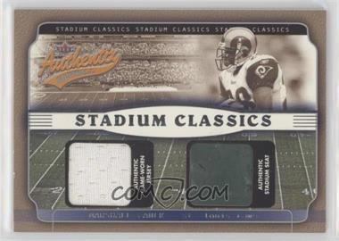 2002 Fleer Authentix - Stadium Classics - Memorabilia #SC-MF - Marshall Faulk