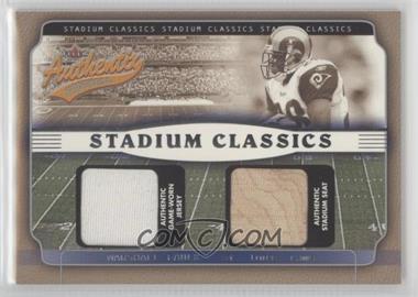 2002 Fleer Authentix - Stadium Classics - Memorabilia #SC-MF - Marshall Faulk