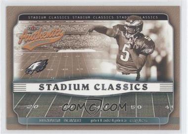 2002 Fleer Authentix - Stadium Classics #1 SC - Donovan McNabb