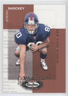 2002 Fleer Box Score - [Base] #165 - Jeremy Shockey