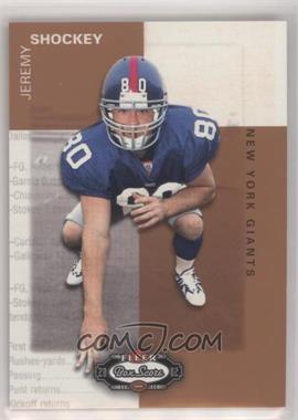 2002 Fleer Box Score - [Base] #165 - Jeremy Shockey