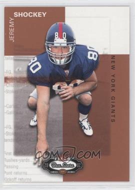 2002 Fleer Box Score - [Base] #165 - Jeremy Shockey