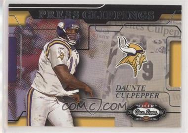 2002 Fleer Box Score - Press Clippings #15PC - Daunte Culpepper