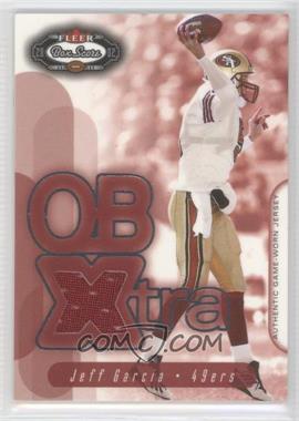 2002 Fleer Box Score - QB Extra Jerseys #_JEGA - Jeff Garcia