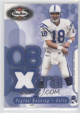 2002 Fleer Box Score - QB Extra Jerseys #_PEMA - Peyton Manning