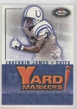 2002 Fleer Box Score - Yard Markers Duals #3YMD - Edgerrin James, Peyton Manning