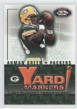 2002 Fleer Box Score - Yard Markers #17YM - Ahman Green