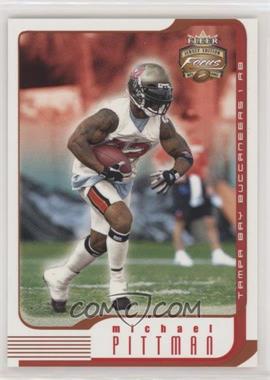 2002 Fleer Focus Jersey Edition - [Base] - Focus Jersey Numbers #4 - Michael Pittman /32