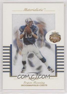 2002 Fleer Focus Jersey Edition - Materialistic - Home #10M - Peyton Manning