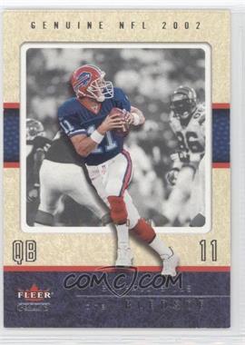 2002 Fleer Genuine - [Base] - Ascending #88 - Drew Bledsoe /88