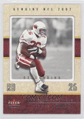 2002 Fleer Genuine - [Base] - Descending #61 - Thomas Jones /65