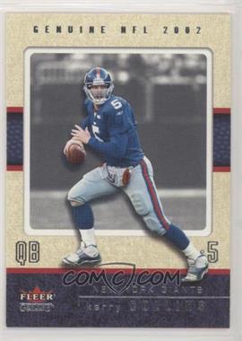 2002 Fleer Genuine - [Base] #102 - Kerry Collins