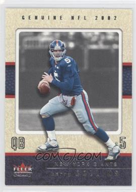 2002 Fleer Genuine - [Base] #102 - Kerry Collins