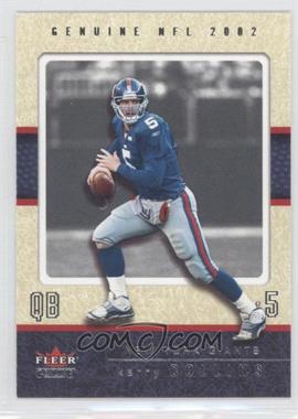 2002 Fleer Genuine - [Base] #102 - Kerry Collins