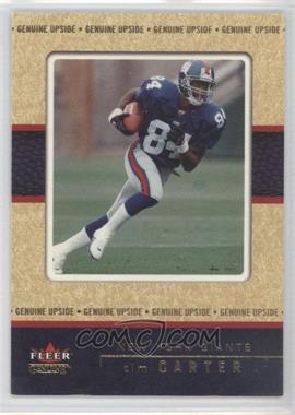 2002 Fleer Genuine - [Base] #144 - Genuine Upside - Tim Carter /599