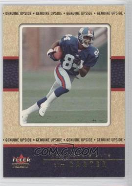 2002 Fleer Genuine - [Base] #144 - Genuine Upside - Tim Carter /599