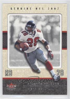 2002 Fleer Genuine - [Base] #32 - Warrick Dunn