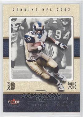 2002 Fleer Genuine - [Base] #57 - Marshall Faulk