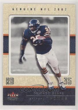 2002 Fleer Genuine - [Base] #58 - Anthony Thomas