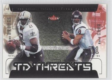 2002 Fleer Genuine - TD Threats #25 TD - Aaron Brooks, David Carr