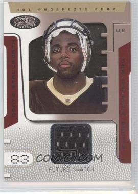 2002 Fleer Hot Prospects - [Base] #103 - Future Swatch - Donte Stallworth /1000