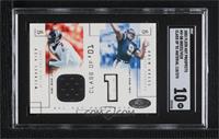 Michael Vick, Drew Brees [SGC 10 GEM] #/375